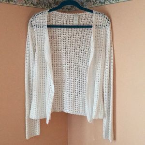 Small, 100% cotton cardigan